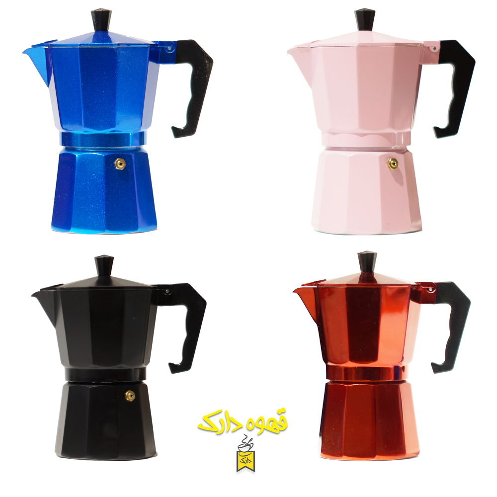 موکاپات Caffettiera | کافه تیرا مدل 6 کاپ