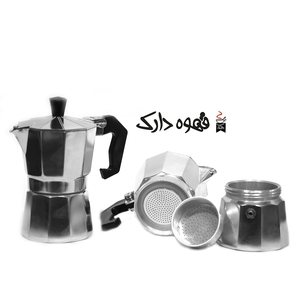 موکاپات 2 کاپ آلومینیومی