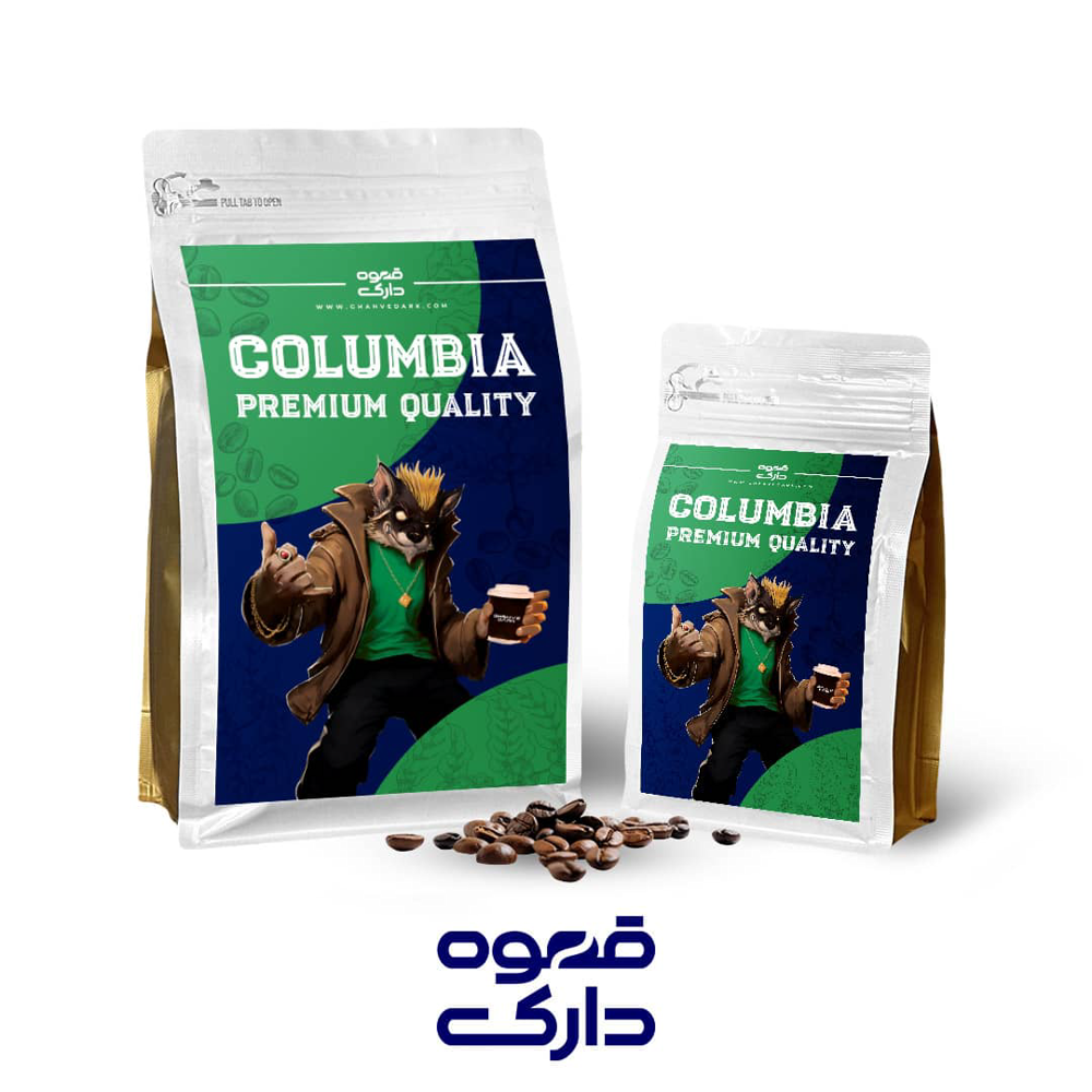 قهوه عربیکا کلمبیا سوپر ویژه کد ۰۰۲