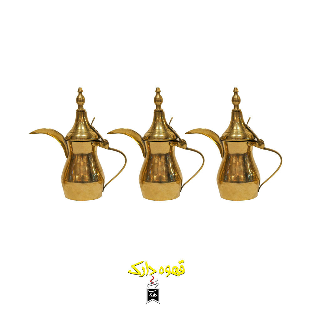 دله عربی برنجی سایز 7 کد ۰۰۴