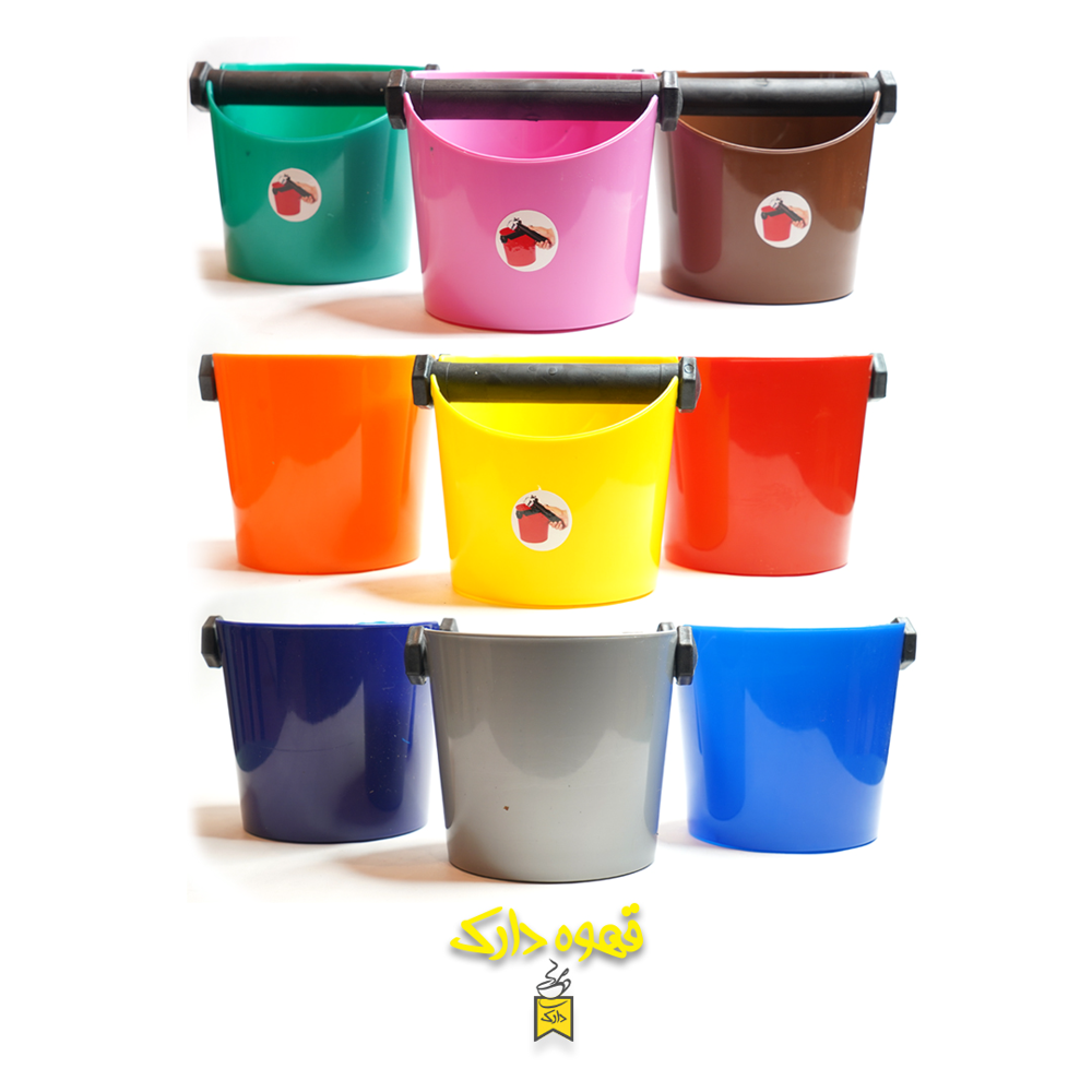 ناک باکس ظرف تفاله قهوه رنگی مدل ۰۰۵