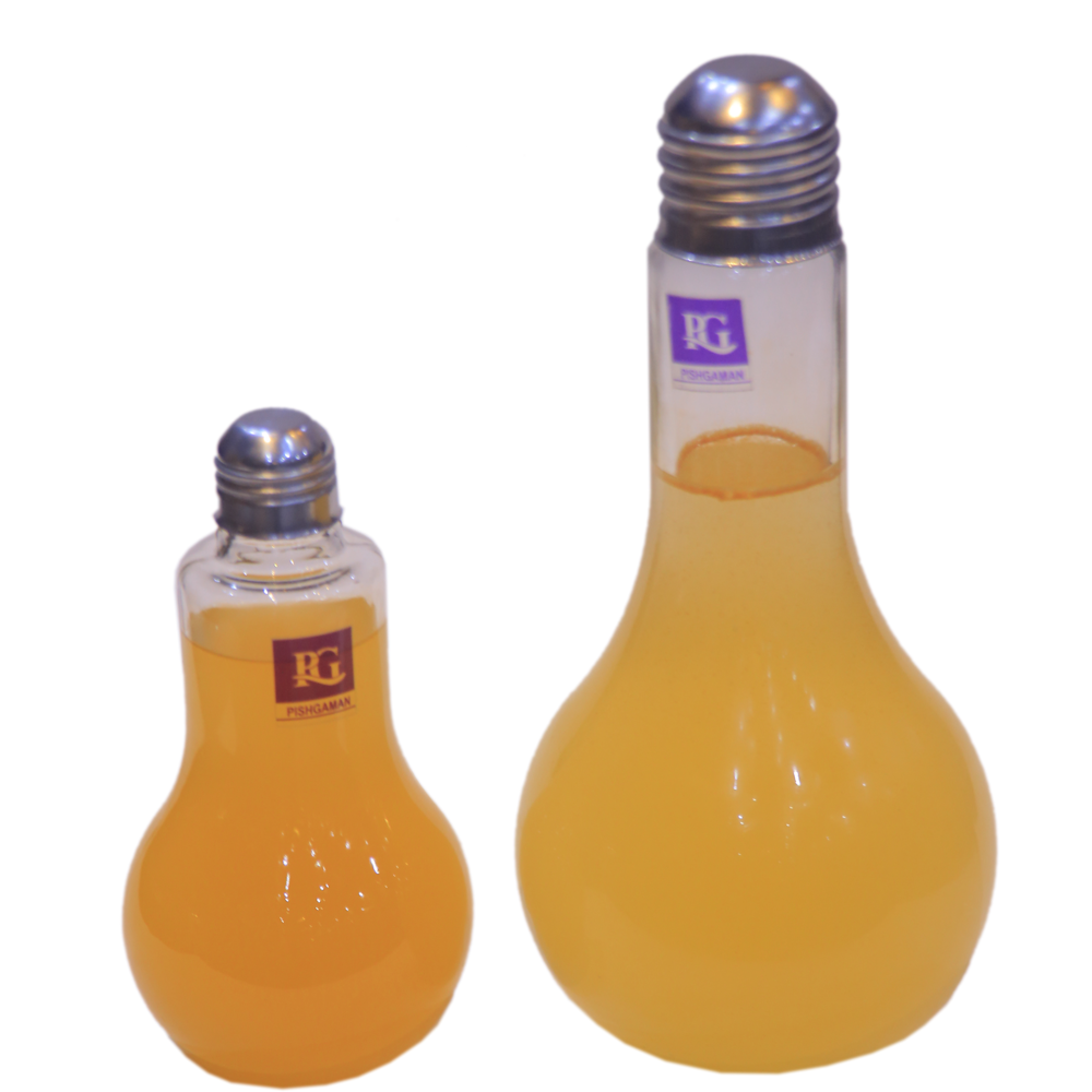 لیوان طرح لامپ