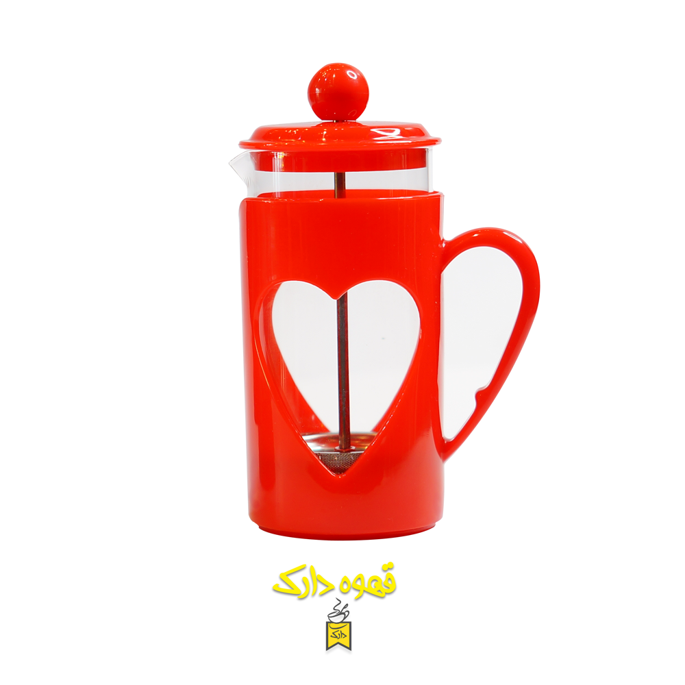 فرنچ پرس قلبی ۳۵۰ میلی لیتر کد ۰۰۱