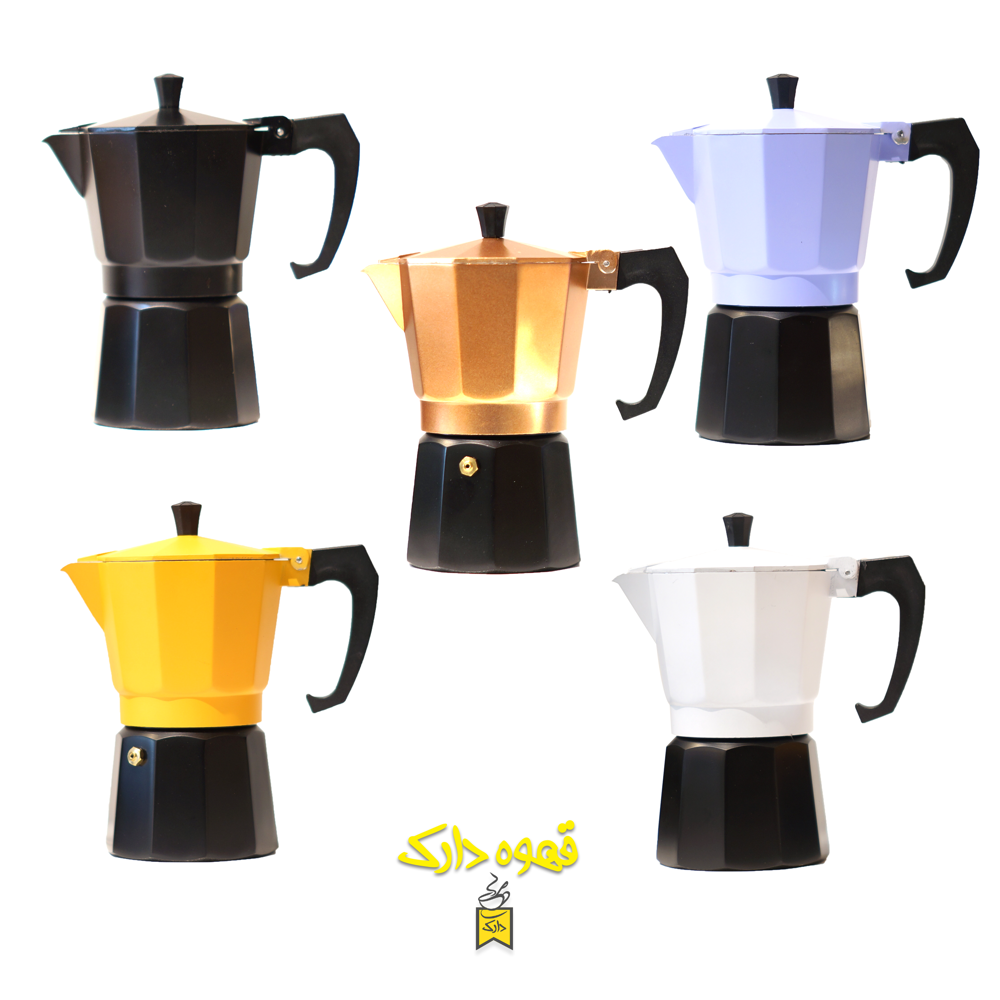 موکاپات COFFETTIERA | کافی تیرا مدل 6 کاپ کد ۰۱۲ 